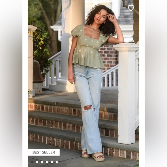 Altar'd State Jeans Kayla Straight Leg Jeans - Picture 1 of 6